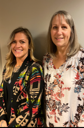 A free Moms' Time is set for Wednesday, October 30, at the Mental Health Association's Jamestown location. A partnership presentation by the Mom Tribe and CSARP, the 11 a.m.-1:30 p.m. event includes lunch as well as a gift for each participant. Mom Tribe facilitators are Desirae Bradford (left) and Karen Weis.