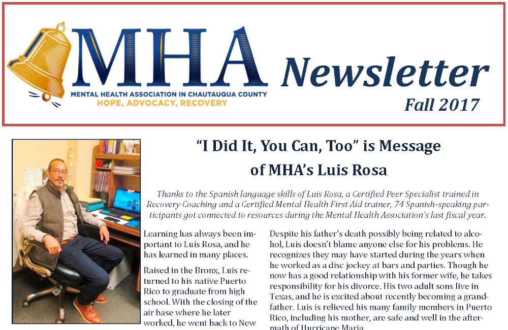 MHA Newsletter