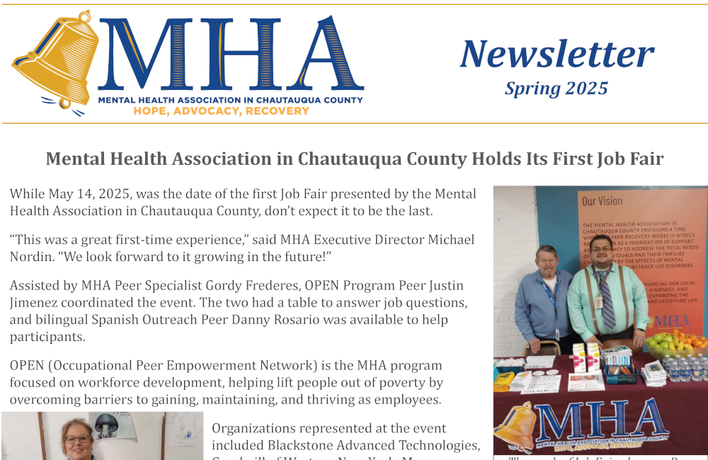 MHA Newsletter